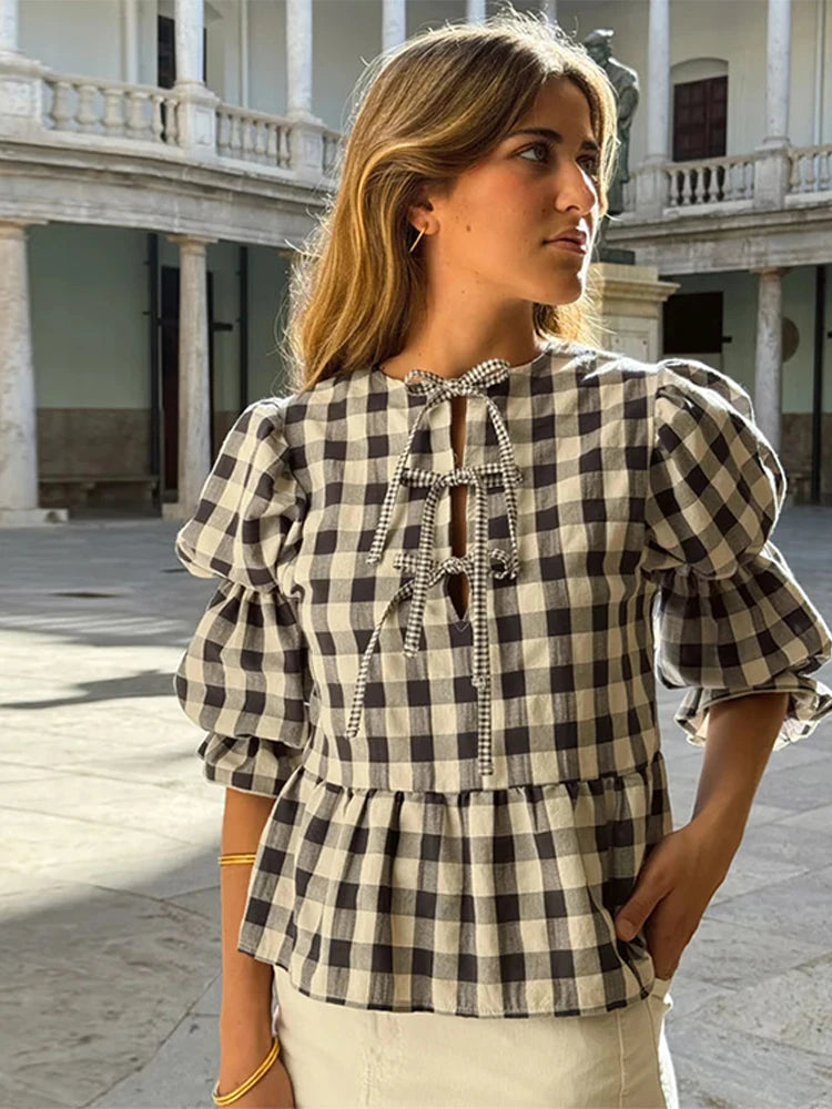 Blusa-holgada-de-manga-corta-con-cuello-redondo-para-mujer-camisa-de-calle-elegante-con-encaje.jpg__1.webp