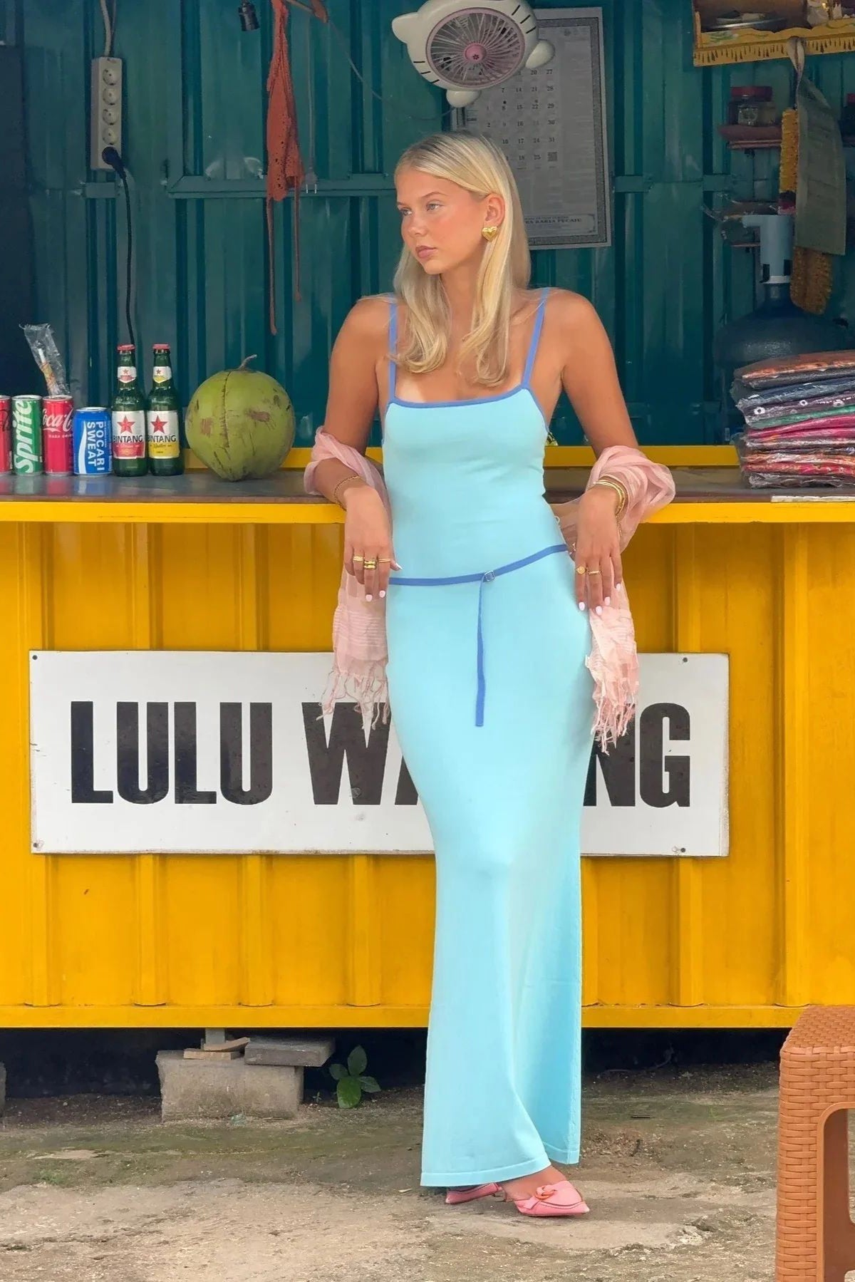 Lagoh Blue Dress