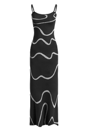 Gastone Trapani Black Dress