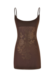 Solara Amaris Brown Dress