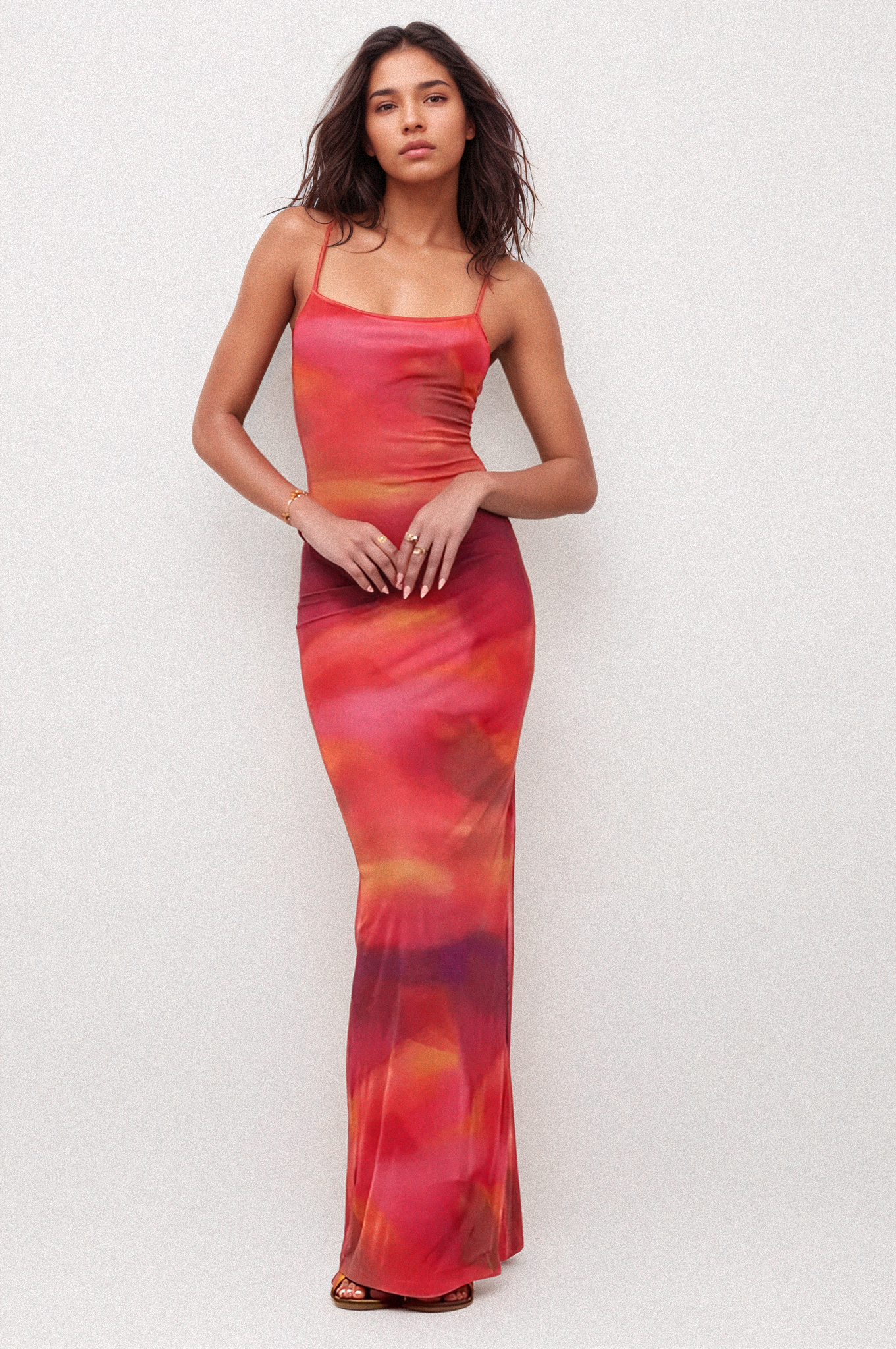 Robe rose douce
