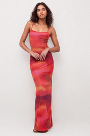 Robe rose douce