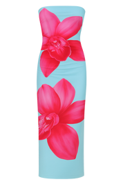 Lizard Blue Dress
